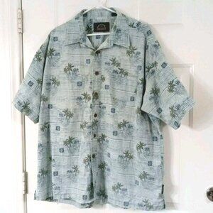 The Original BD Baggies Hawaiian Shirt Men’s XXL Short Sleeve Button Up VTG